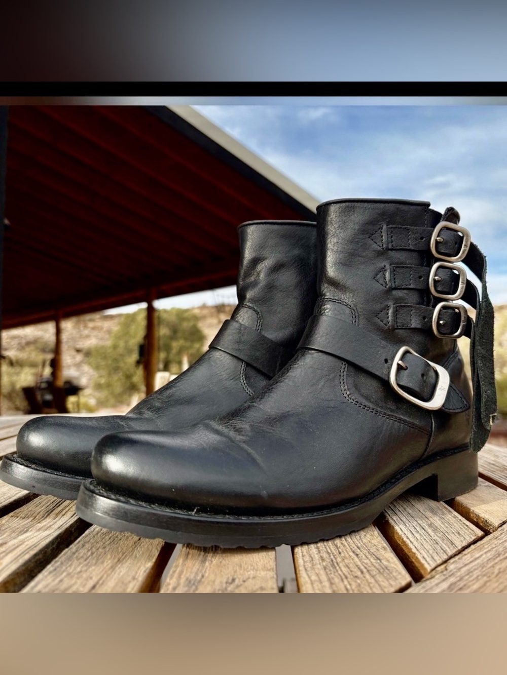 Frye Veronica Short Strap Booties - Picture 2 of 12